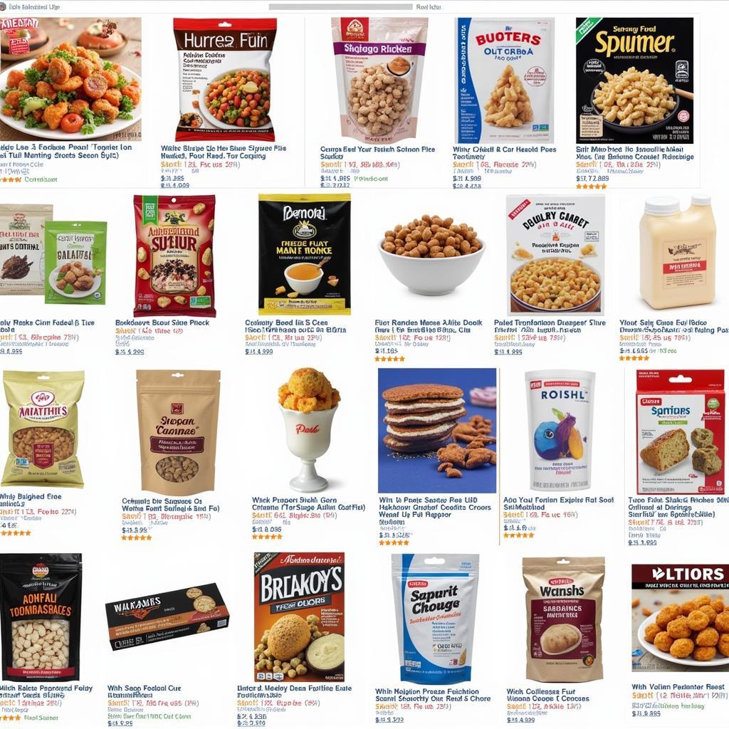 Variety of astronaut food available online