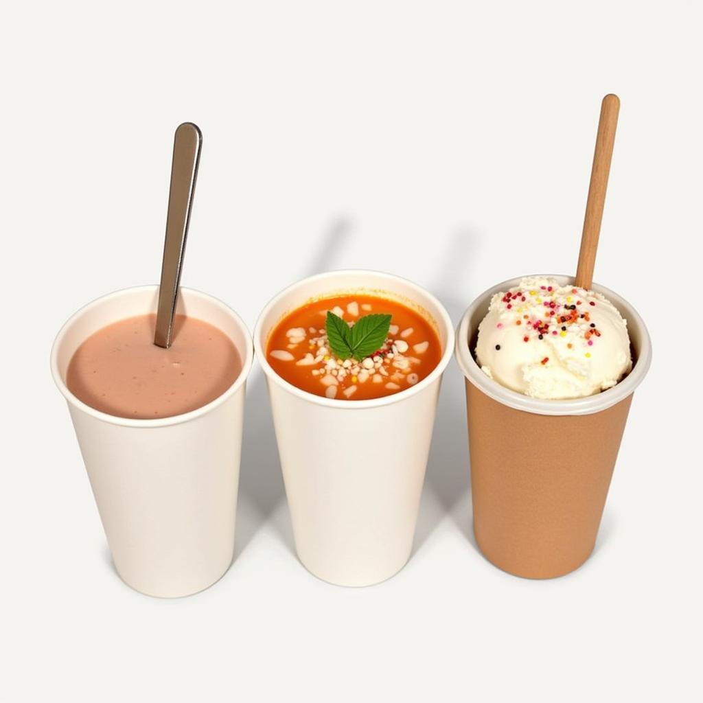 Paper Cups for Different Food Types