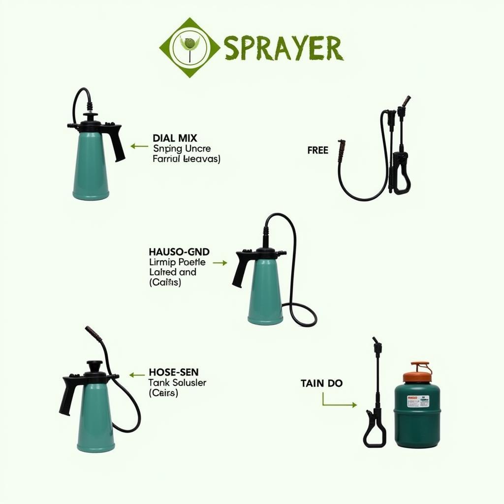 Different Types of Plant Food Sprayers for Hose