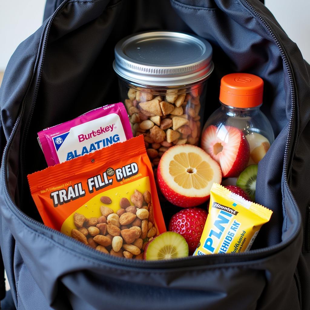 Healthy and portable snacks for cheerleaders