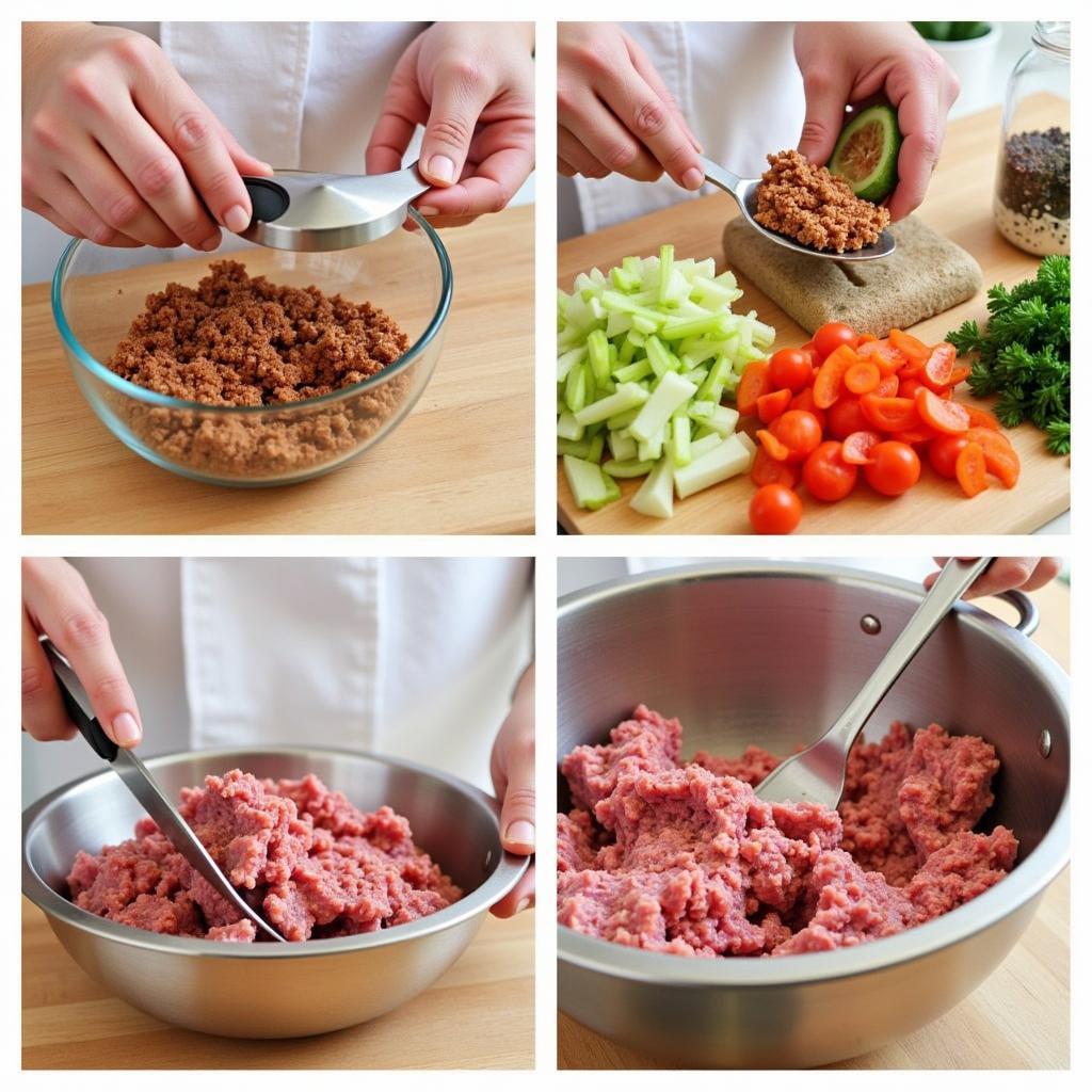 Preparing Raw Dog Food at Home