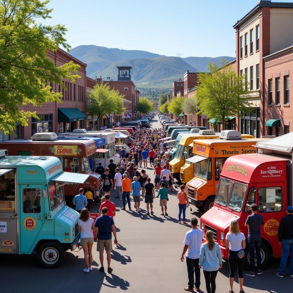 Vibrant Prescott Food Truck Scene