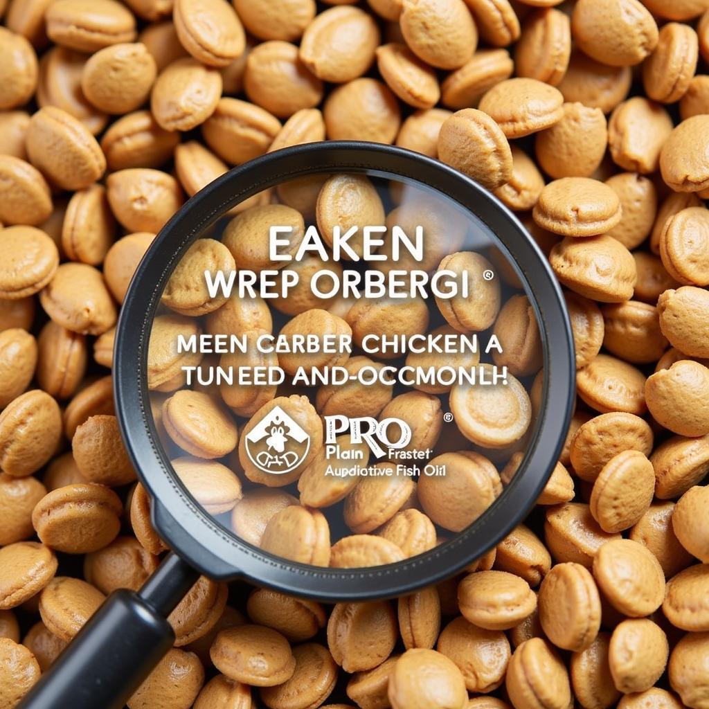 Pro Plan Dog Food Ingredients Analysis