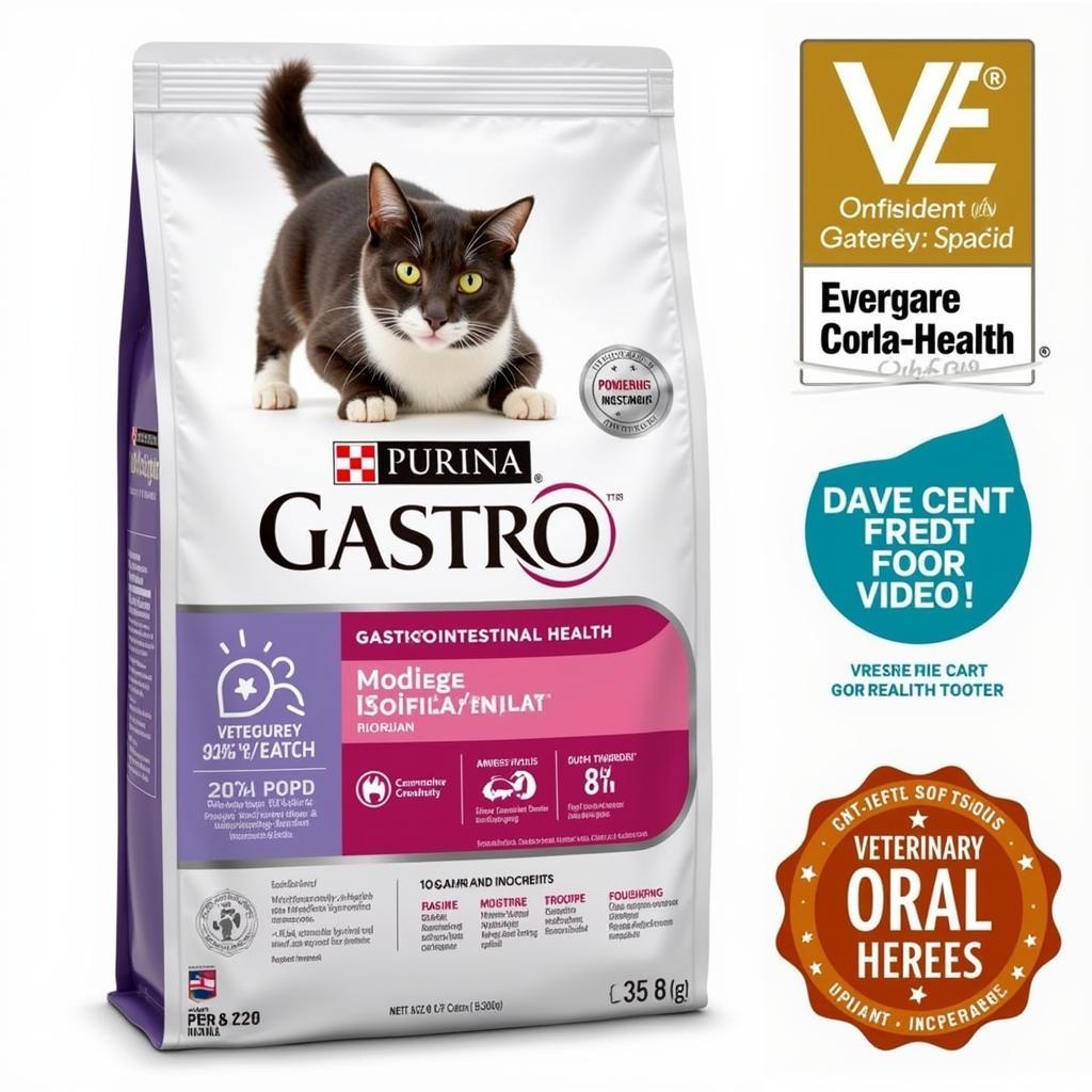 Purina Gastro Cat Food Packaging