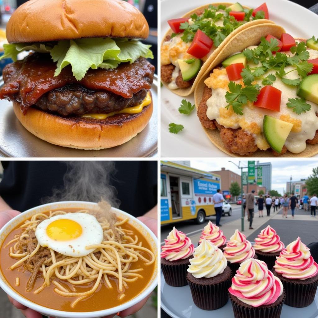 Quad City food trucks offer a wide variety of cuisines, from burgers and tacos to international dishes and gourmet desserts.