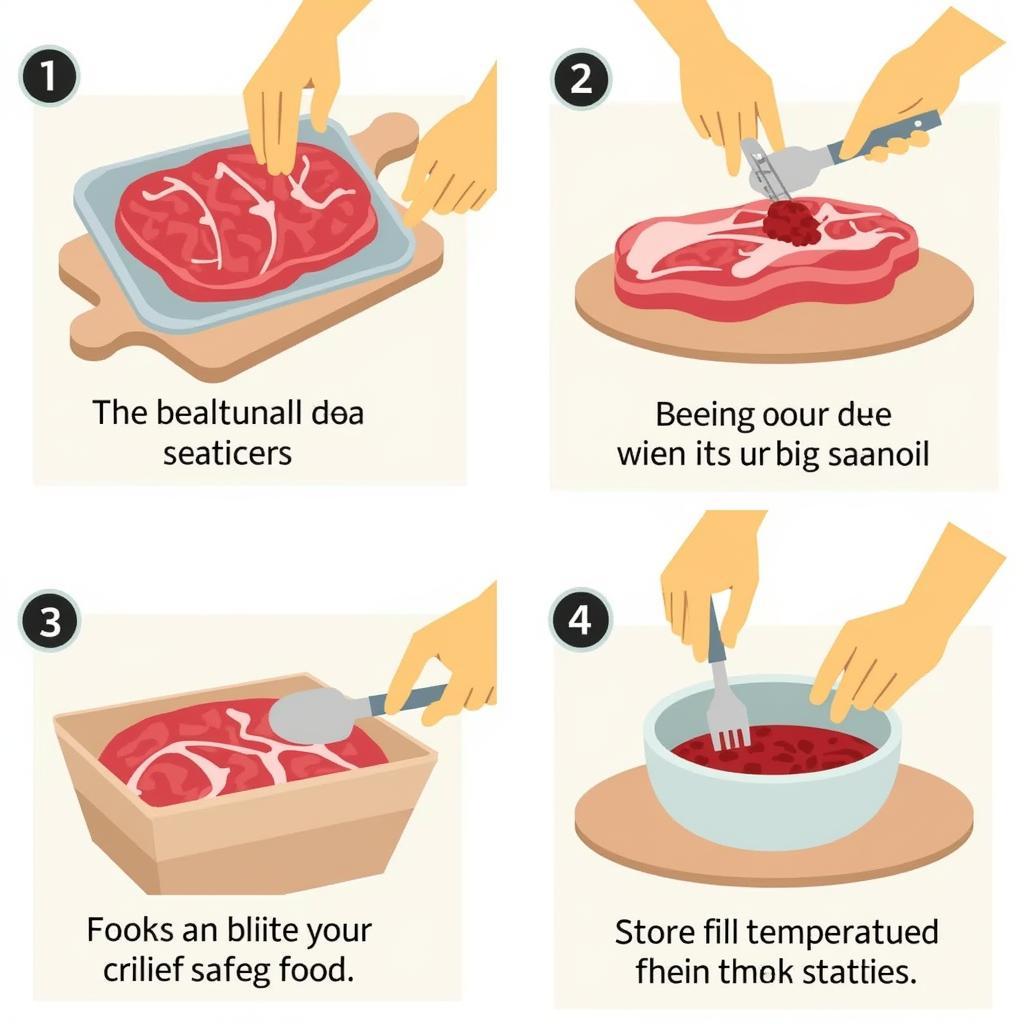 Preparing Raw All-Meat Dog Food Safely