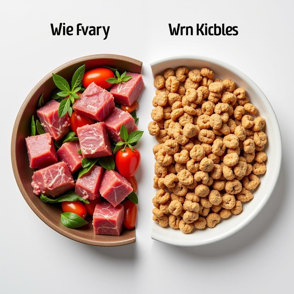 Comparing Raw and Cooked Dog Food Options