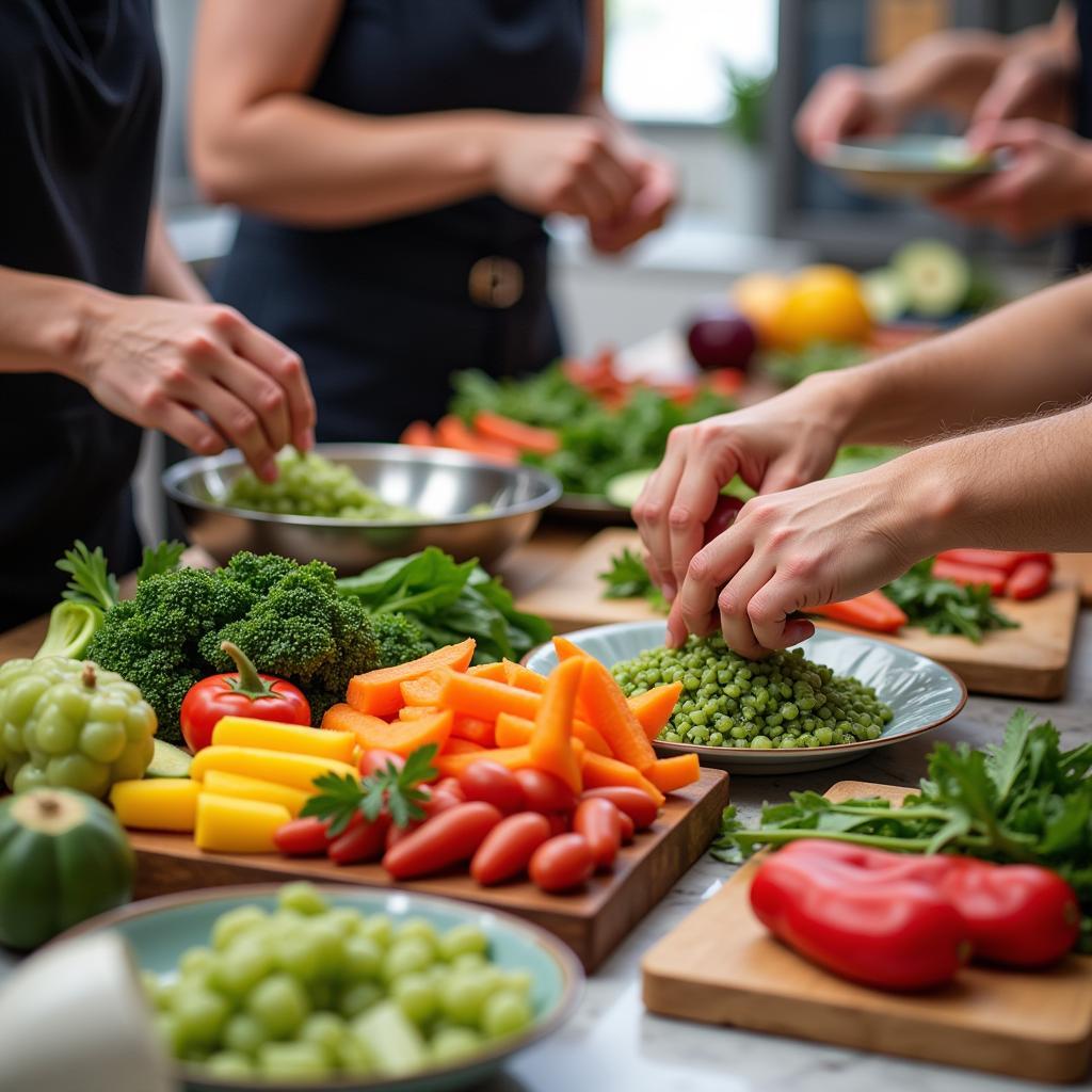 Learning Raw Food Preparation Techniques