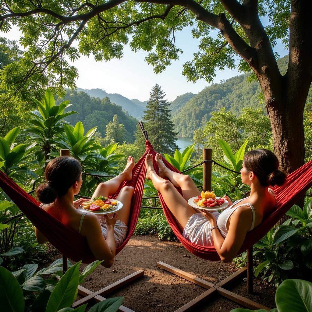 Relaxing at a Raw Food Retreat in a Tropical Paradise