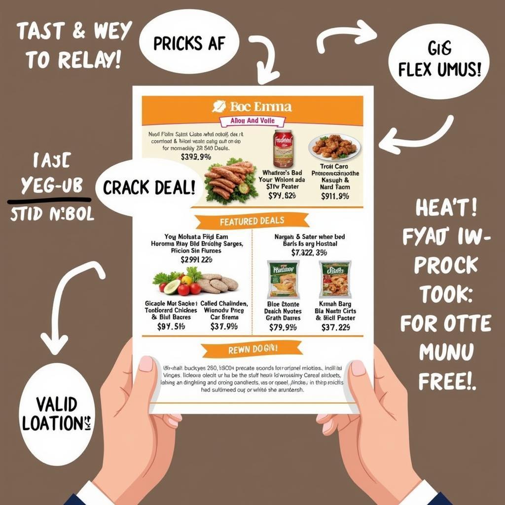 Understanding the Food Farm Flyer Layout