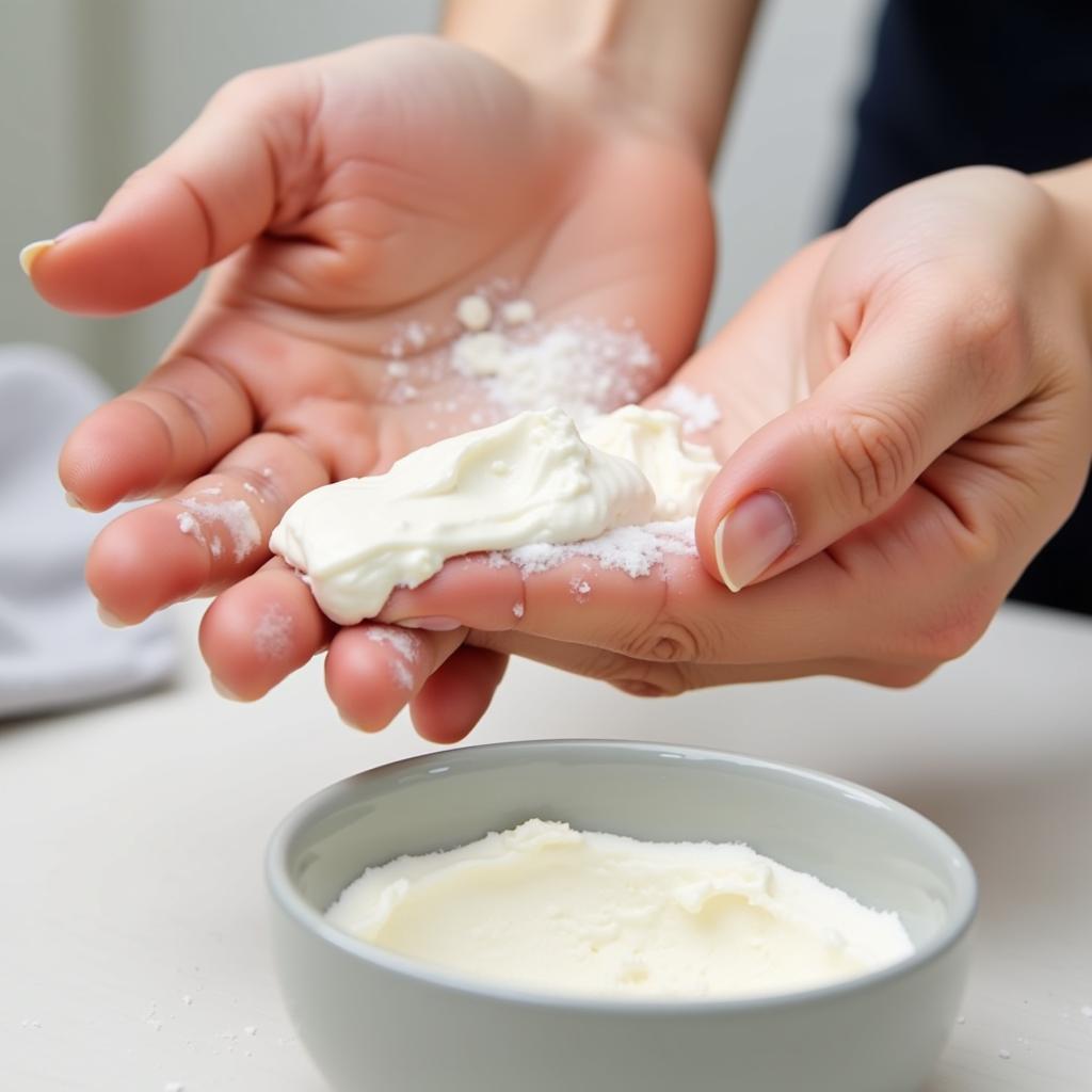 Removing Food Coloring Stains from Hands