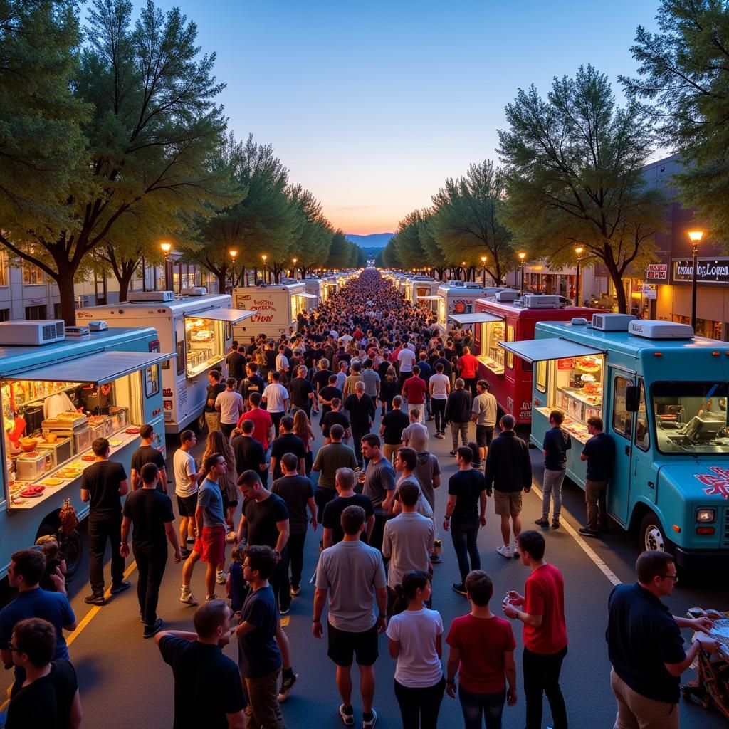 Reno Food Truck Friday Scene 2023