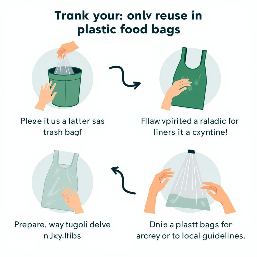 Reusing and Recycling Plastic Food Bags