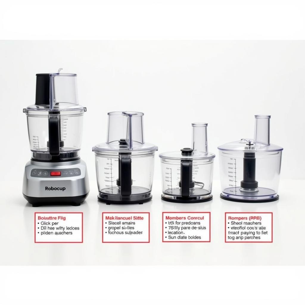 Robocup Food Processor Different Models