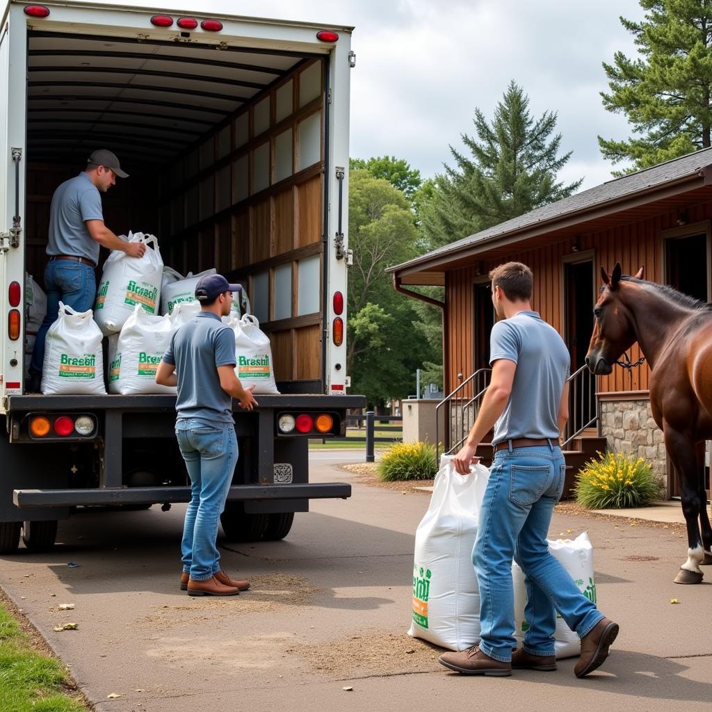 Safe and Reliable Delivery of Horse Feed