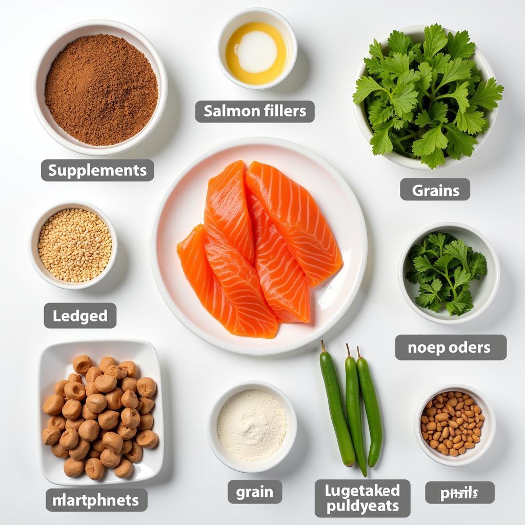 Salmon Dry Cat Food Ingredients