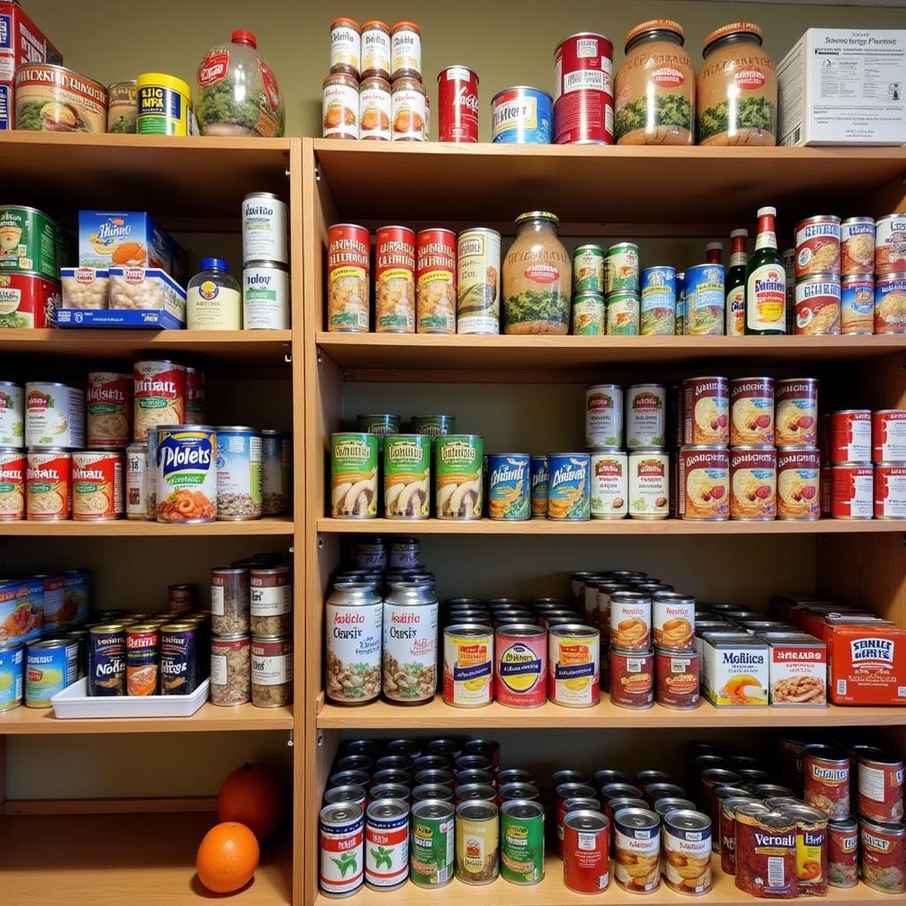 Inside the Sanford Food Pantry