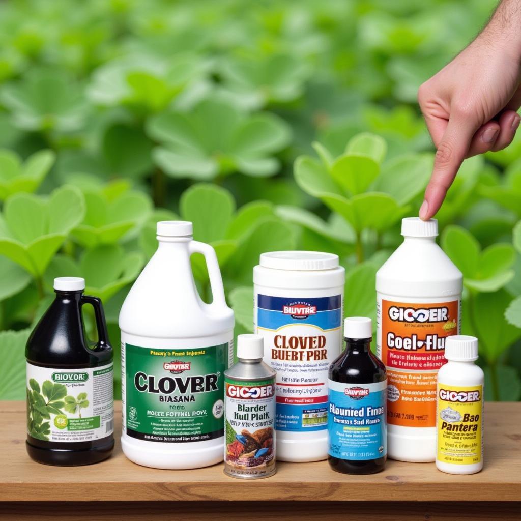 Choosing the right herbicide to protect clover while eliminating weeds