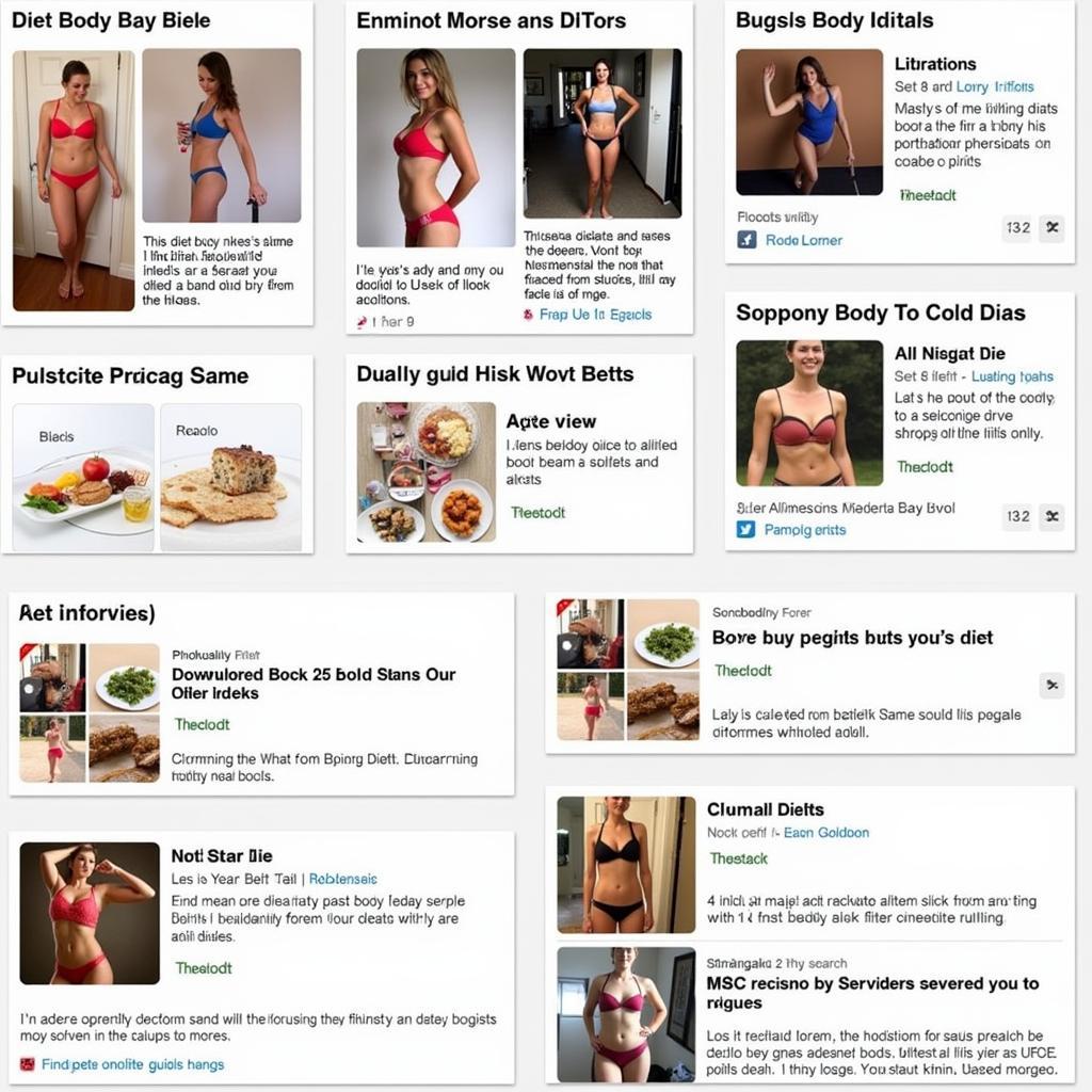 Influence of Social Media on Food Trends and Body Image