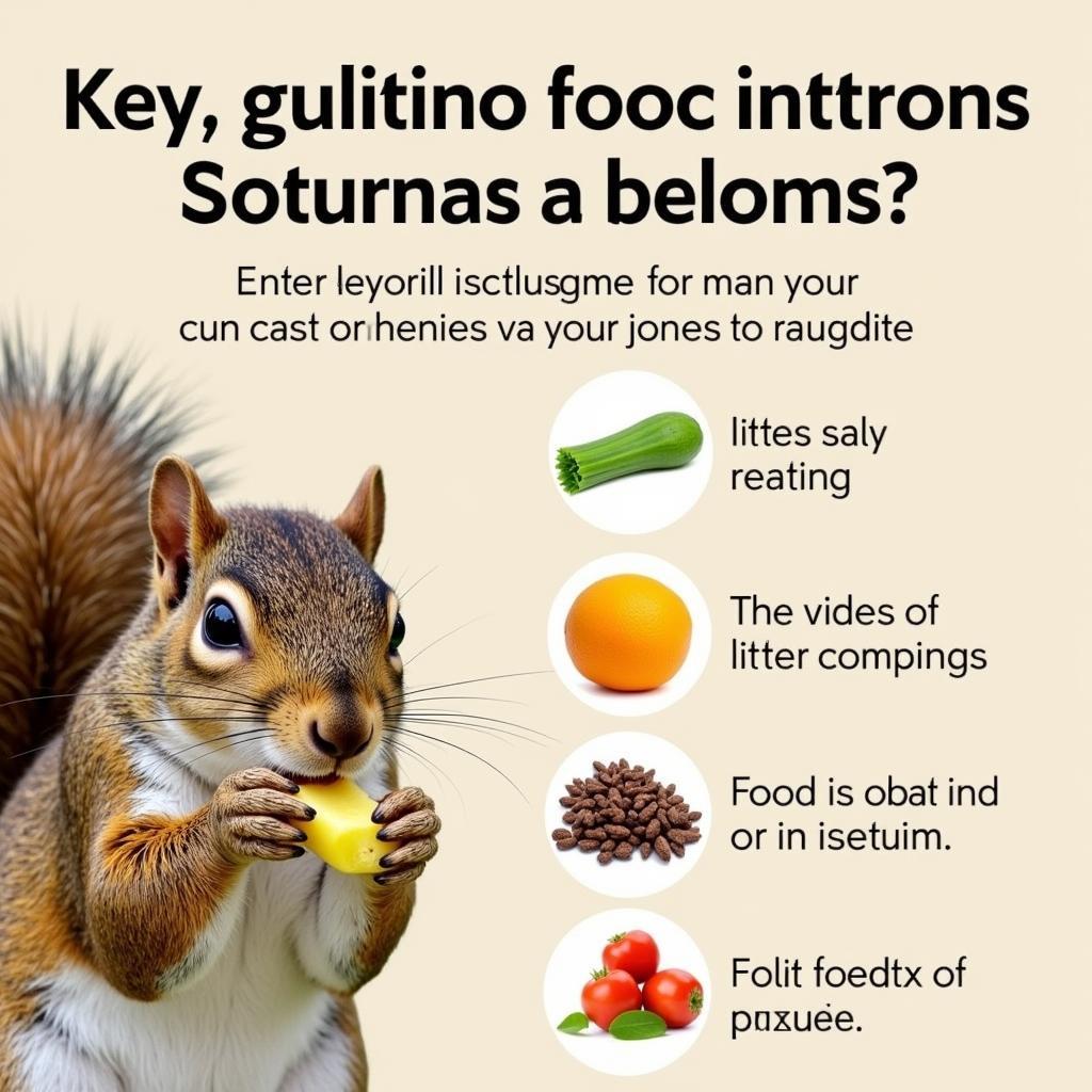 Importance of a Healthy Diet for Squirrels