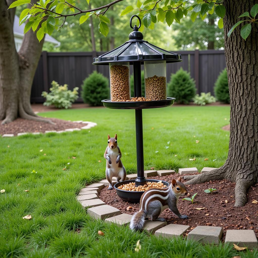 Creating a Squirrel-Friendly Backyard