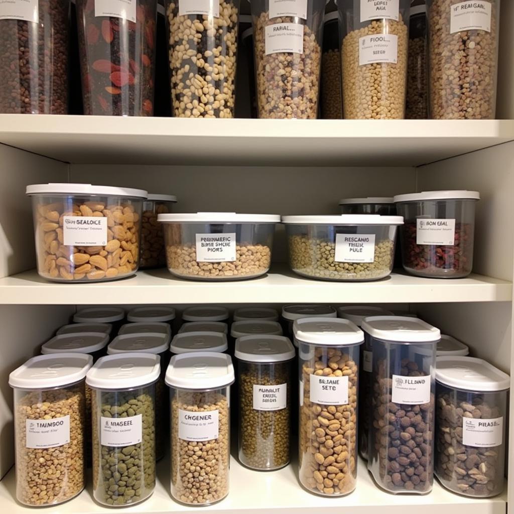 Proper Storage of Bird Food