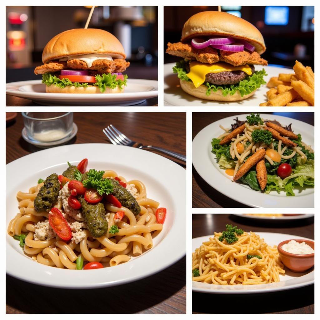 Savory Dishes at Sugar Factory