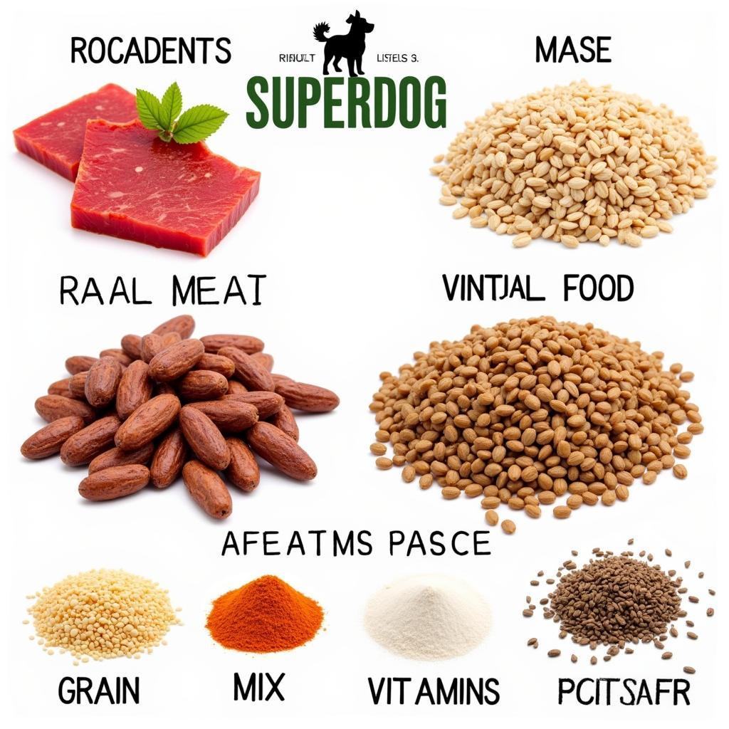 Superdog Dog Food Ingredients: A Close-Up