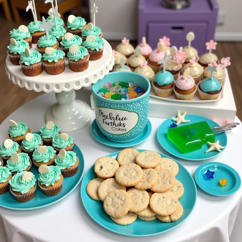 Sweet Treats for a Little Mermaid Party: A Mermaid's Delight