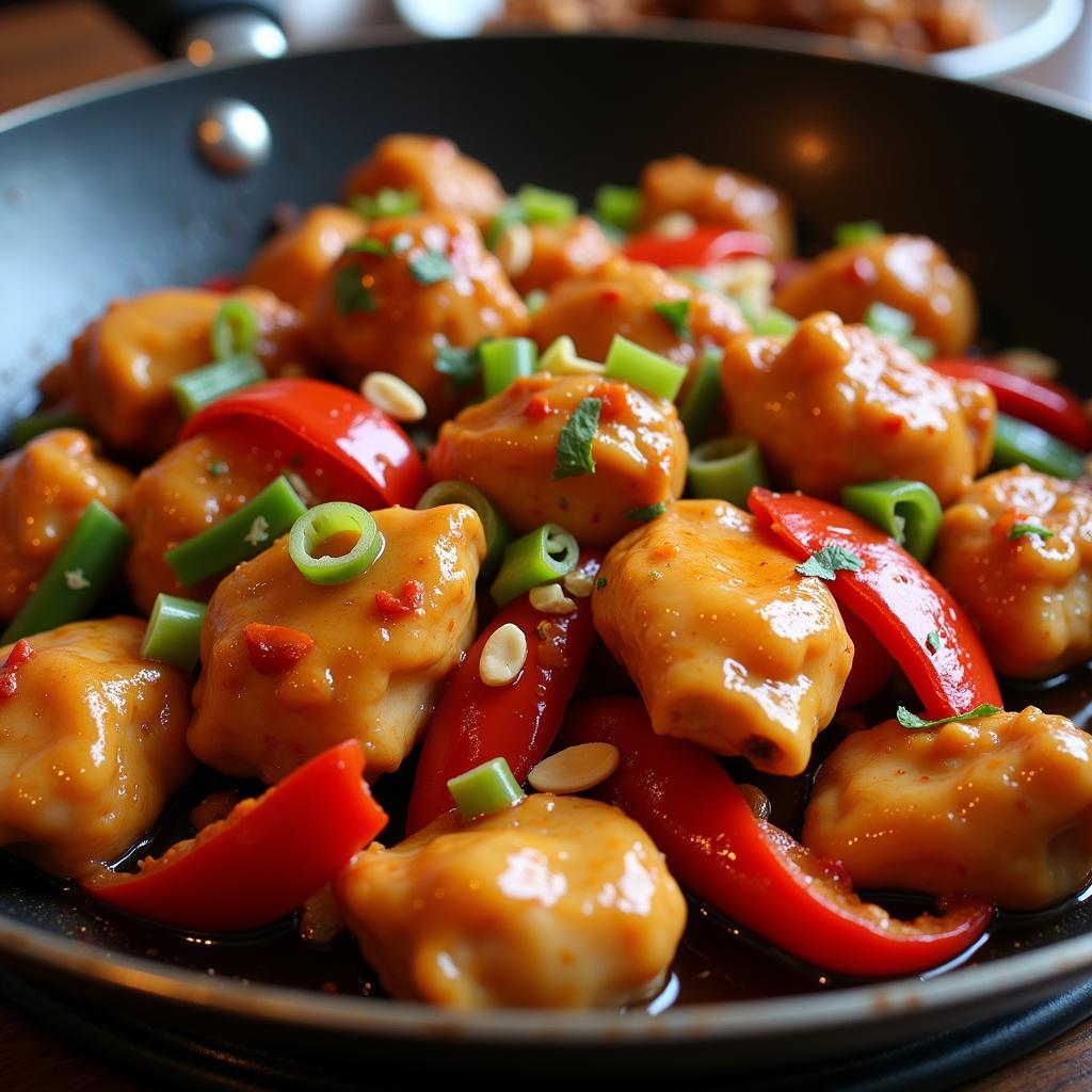 Sizzling Kung Pao Chicken in Lakeland