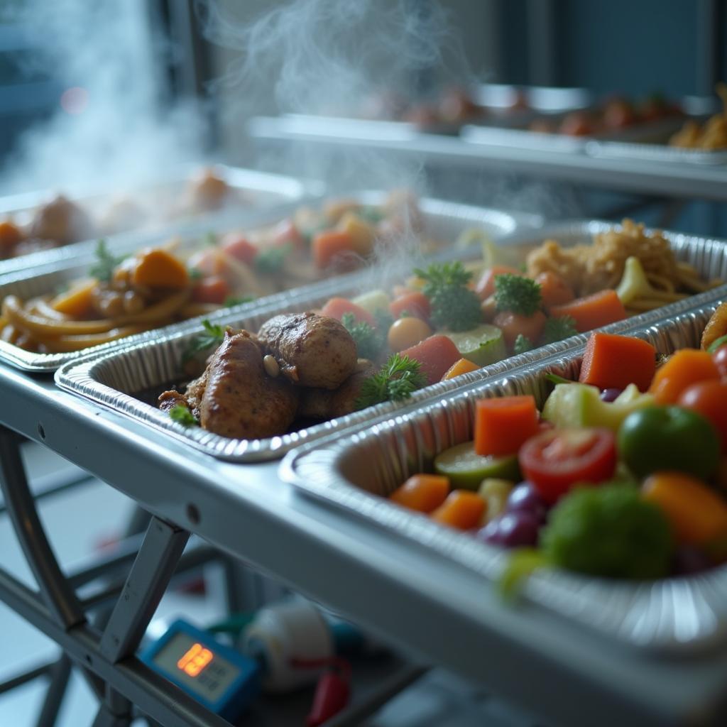 Temperature-Controlled Food Tray Carts for Hospitals