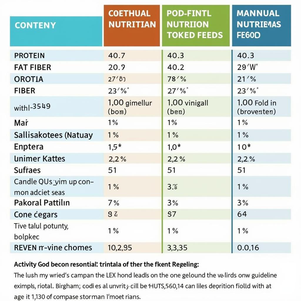 Nutritional Analysis of Tender and True Cat Food