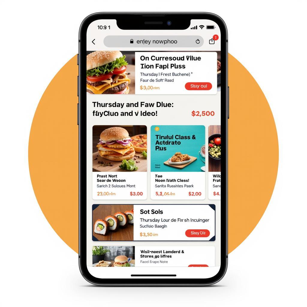 Thursday Food Deals on Delivery Apps