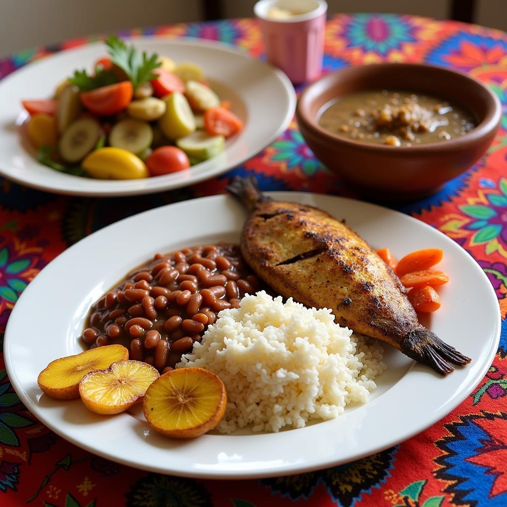 Traditional Costa Rican Food in Tamarindo