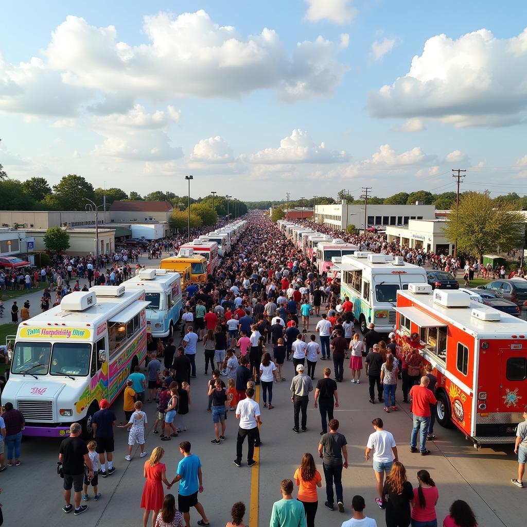 Vibrant Tulsa Food Truck Scene