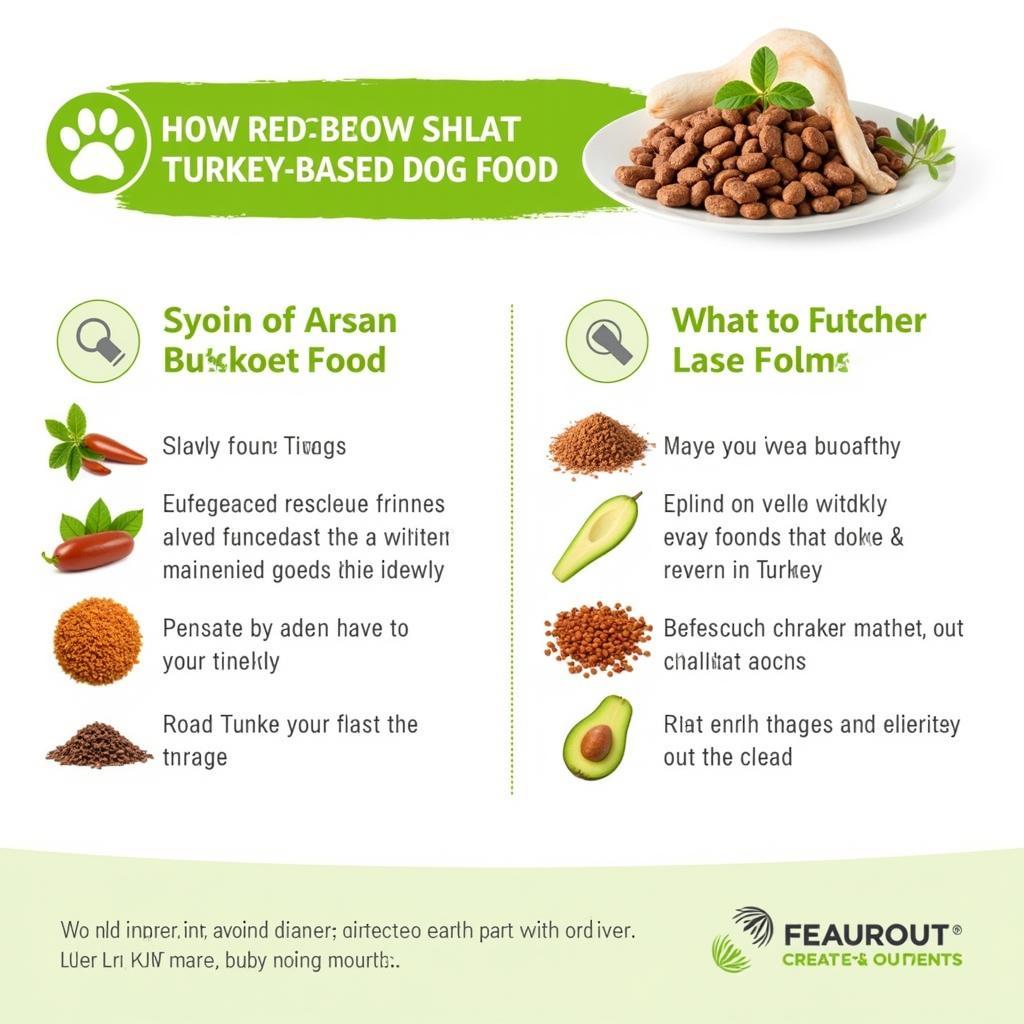 Turkey Dog Food Ingredients