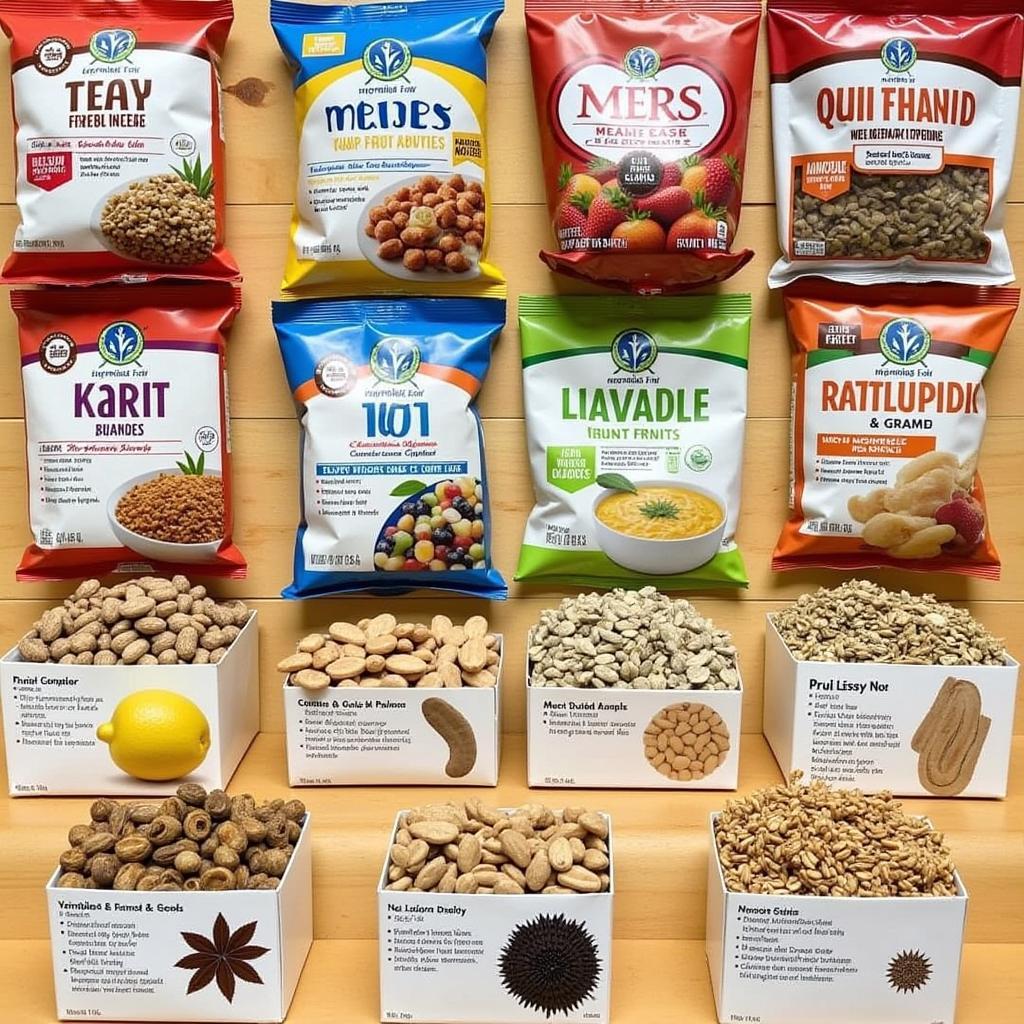 Different Types of Dry Survival Food