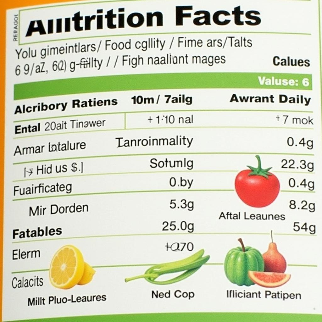 Understanding Food Labels and Nutritional Information