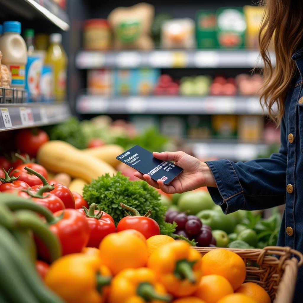 Using Food Stamps at the Grocery Store