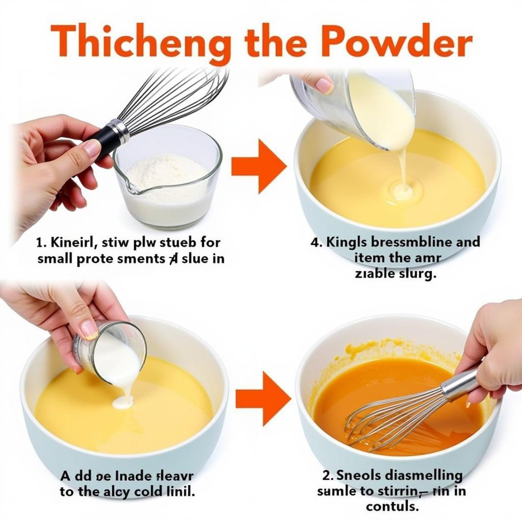 Properly Using Food Thickener Powder