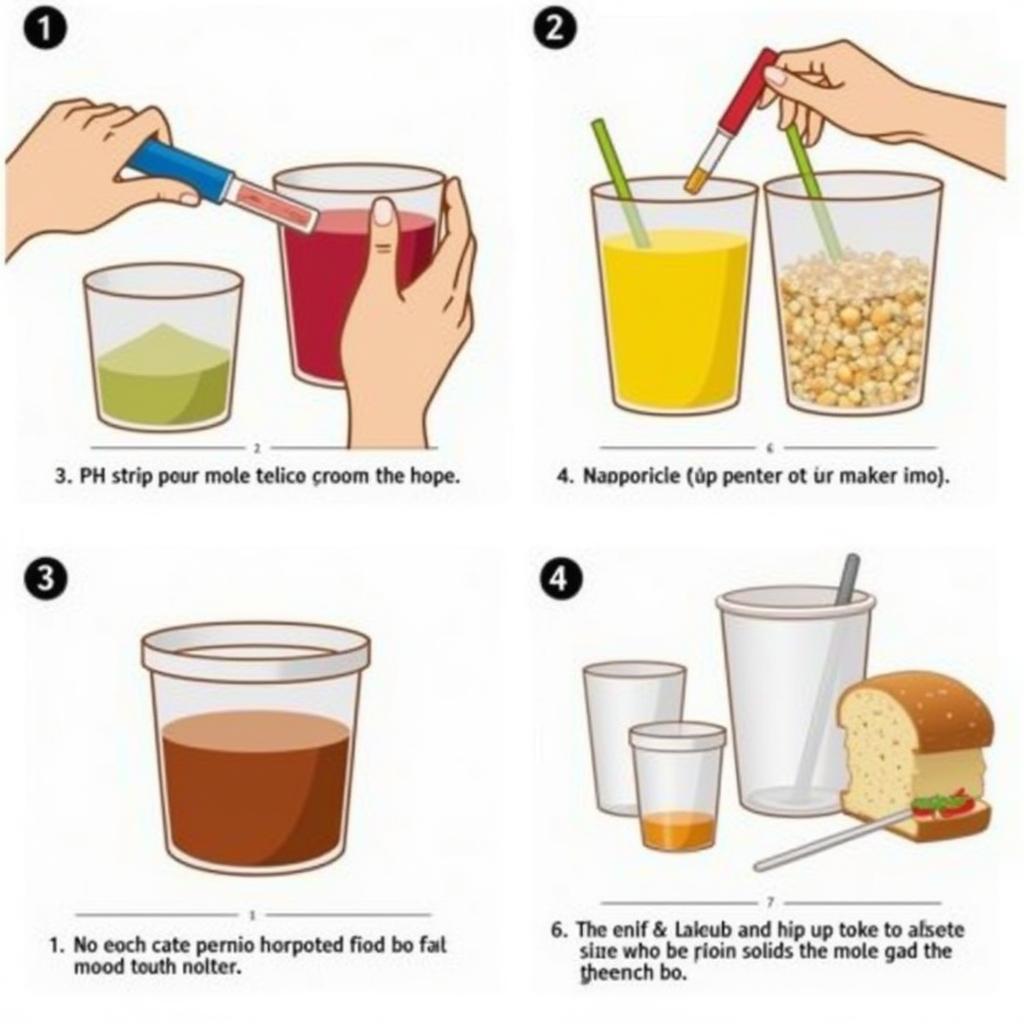 Using pH Strips to Test Food