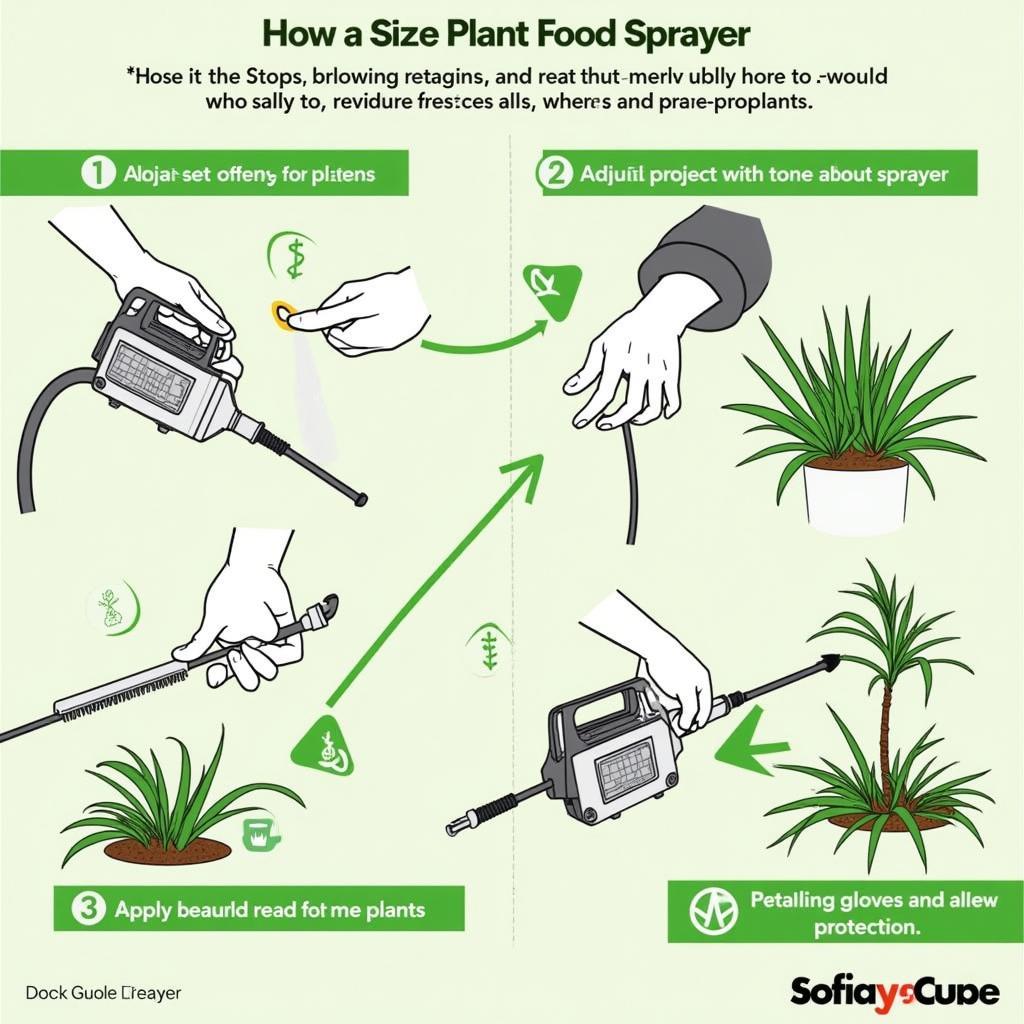 Properly Using a Plant Food Sprayer for Hose