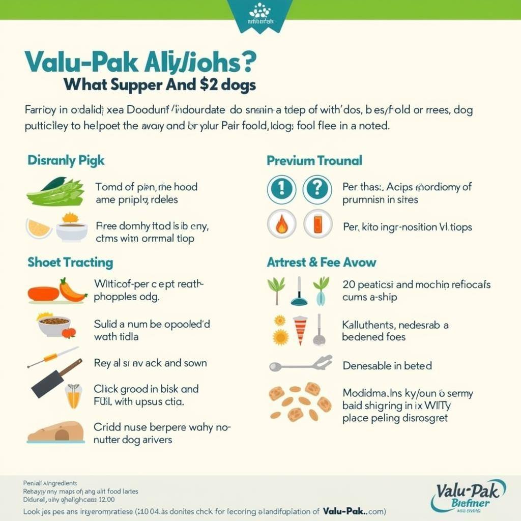 Valu-Pak Dog Food Ingredients