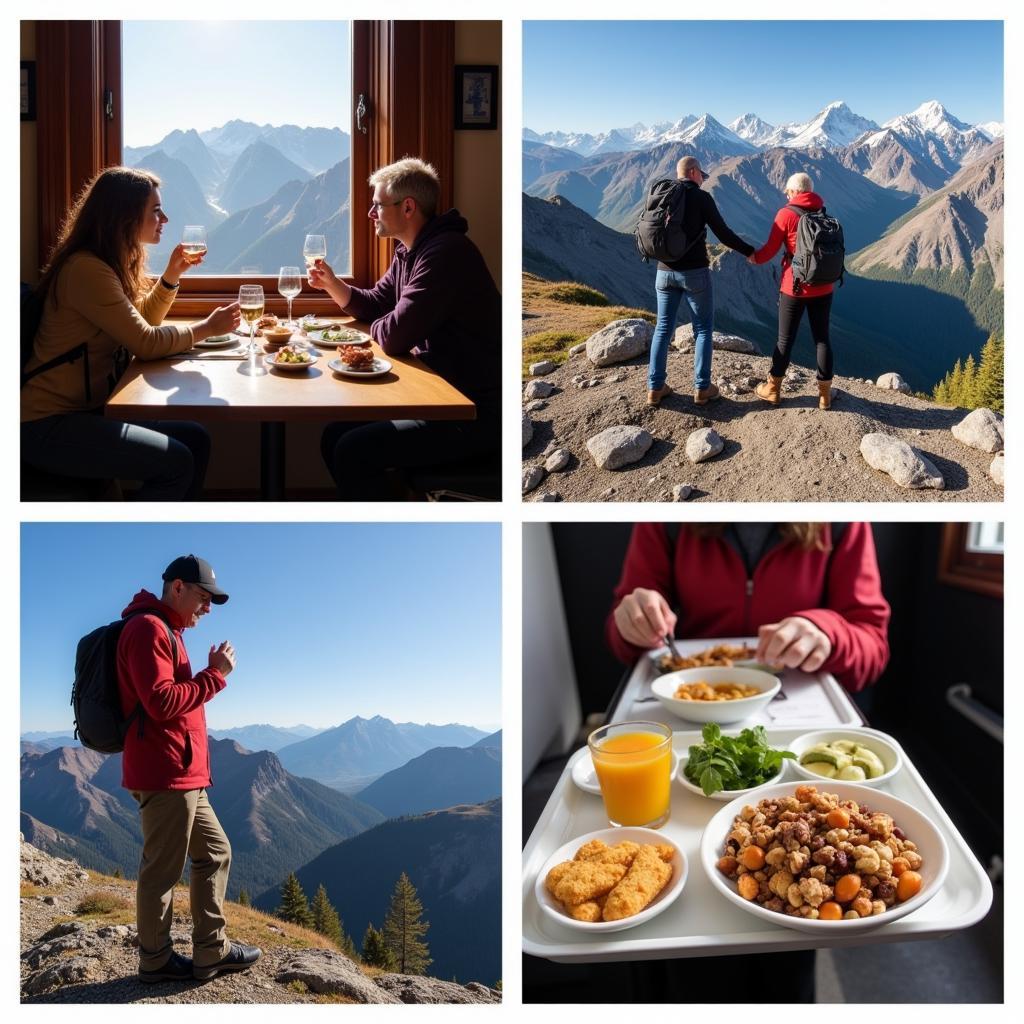 Various Altitude Food Experiences