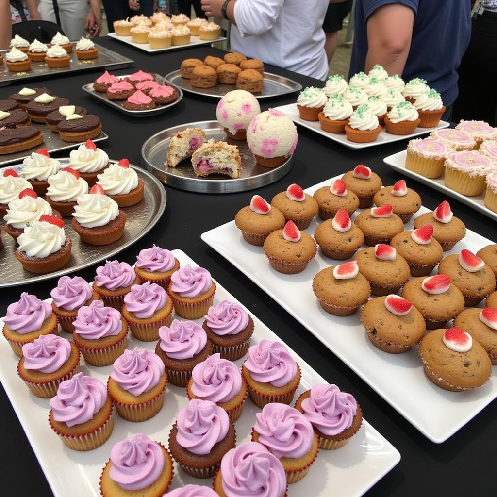 Sweet treats available at the Waterloo Food Truck Festival