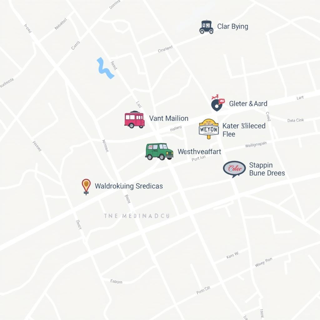 Map of West Chester Food Truck Festivals