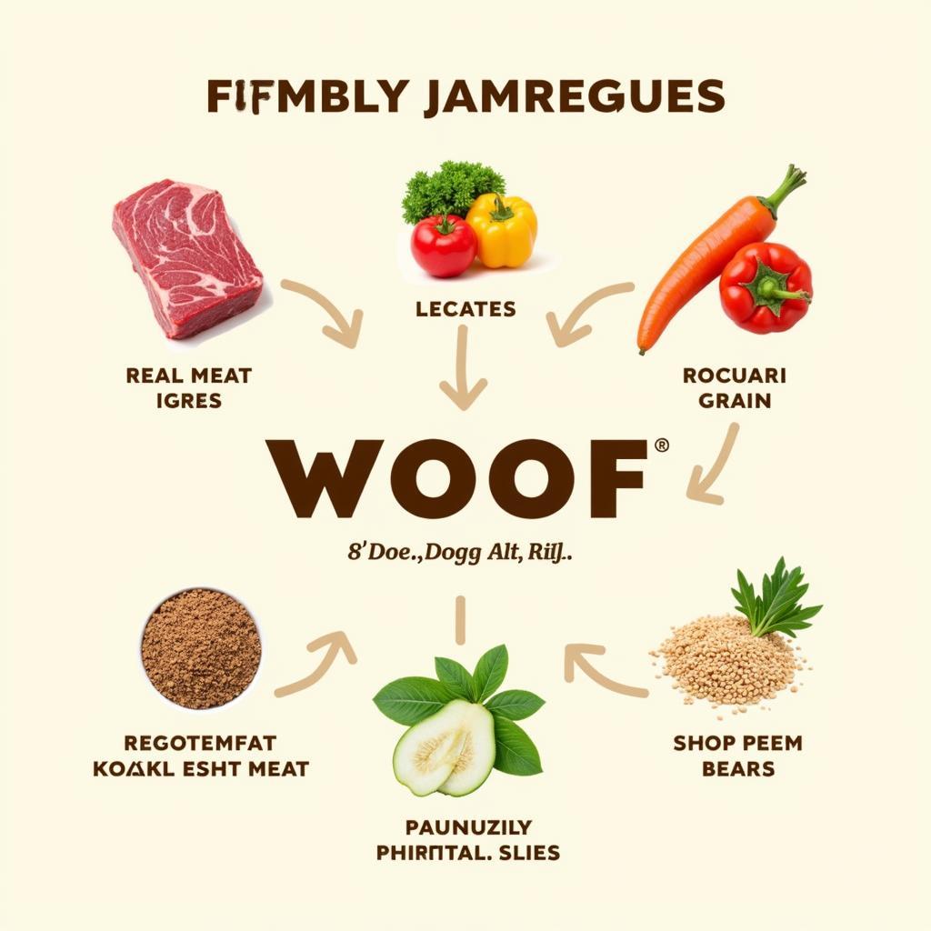 Woof Dog Food Ingredient List